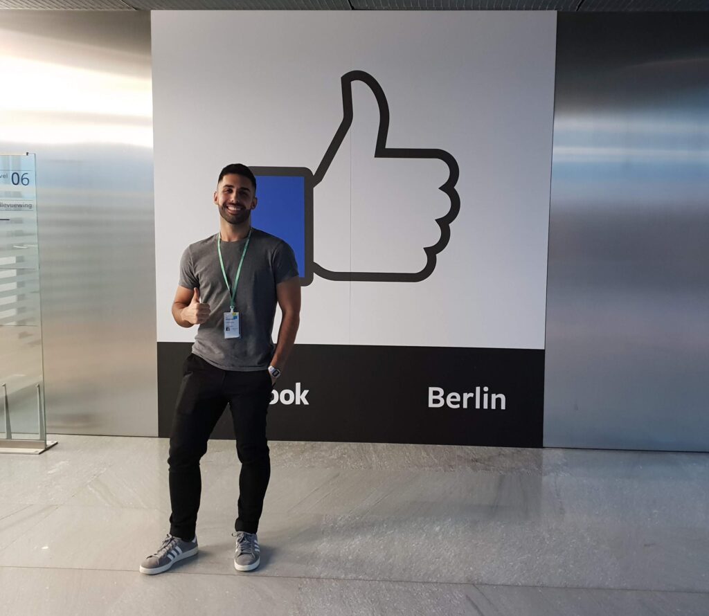 Σε ένα AR hackathon στα γραφεία του Facebook στο Βερολίνο.